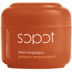 ZIAJA SOPOT KREM BRĄZUJĄCY PRZECIW ZMARSZCZKOM /KART 50ML